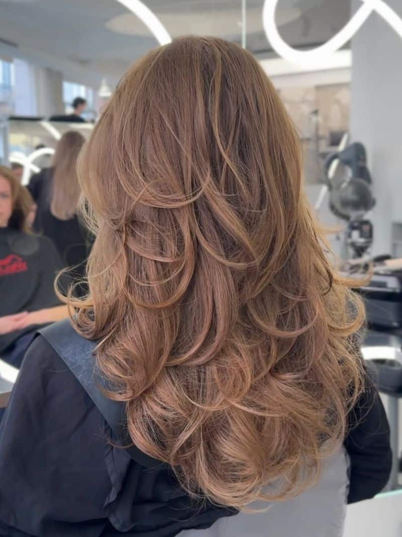 10. Caramel Cascade Layers