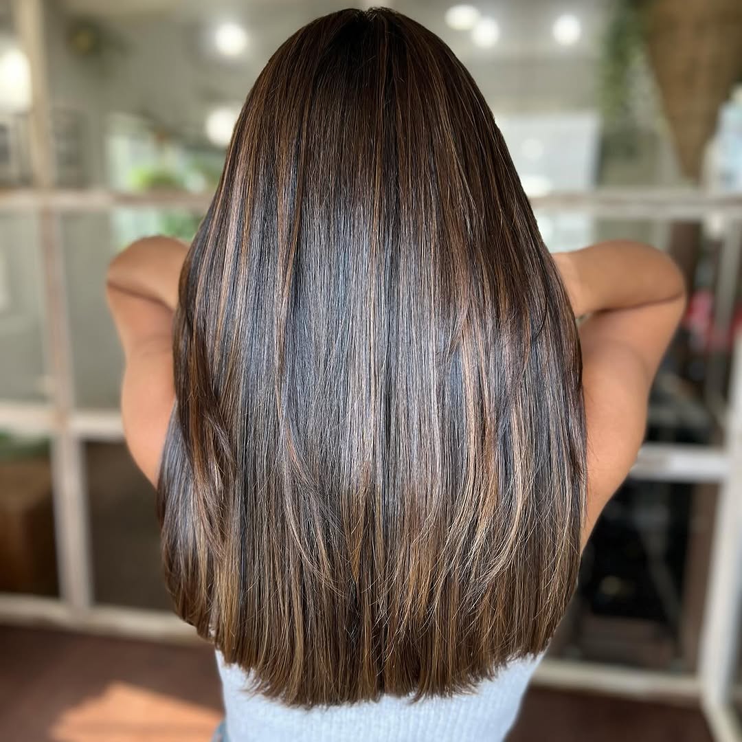 25. Caramel Ribbon Highlights