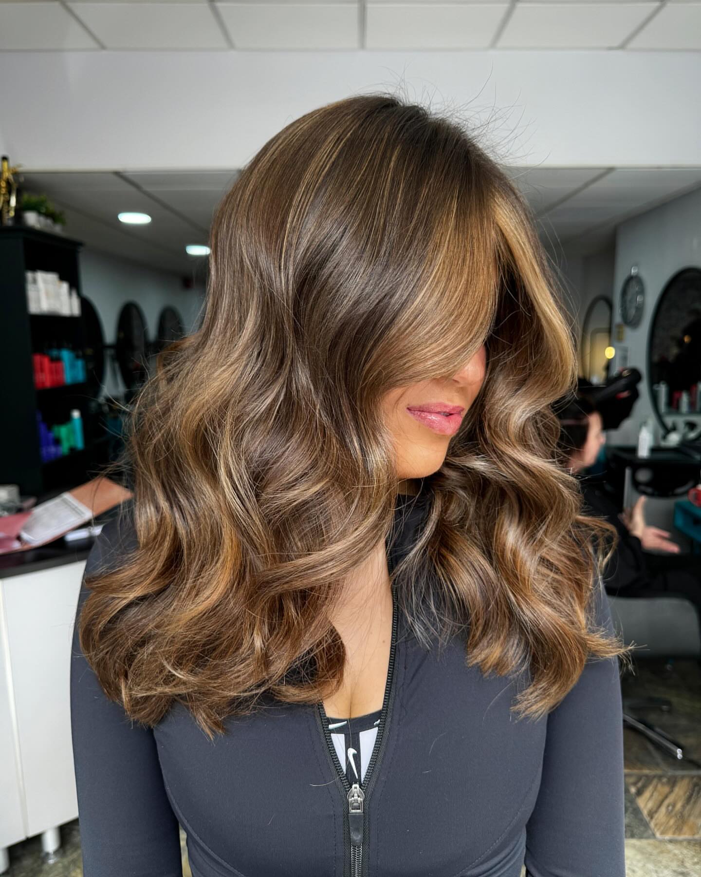 14. Caramel Ribbon Waves