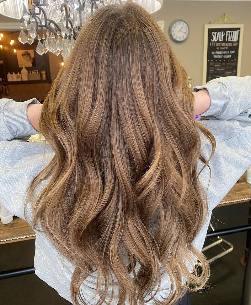 60. Caramel Ribbon Waves