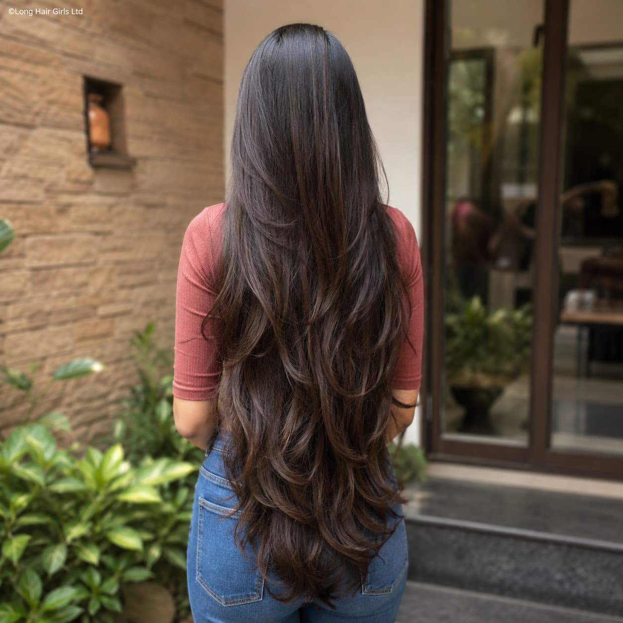 14. Cascading Layers with Deep Brown Shine