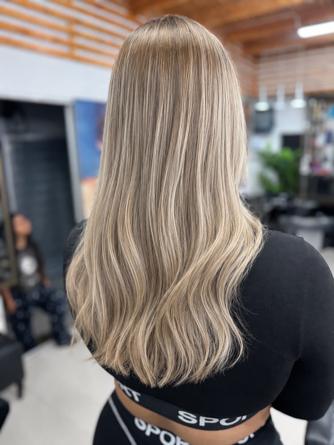 23. Creamy Blonde Dimensional Waves