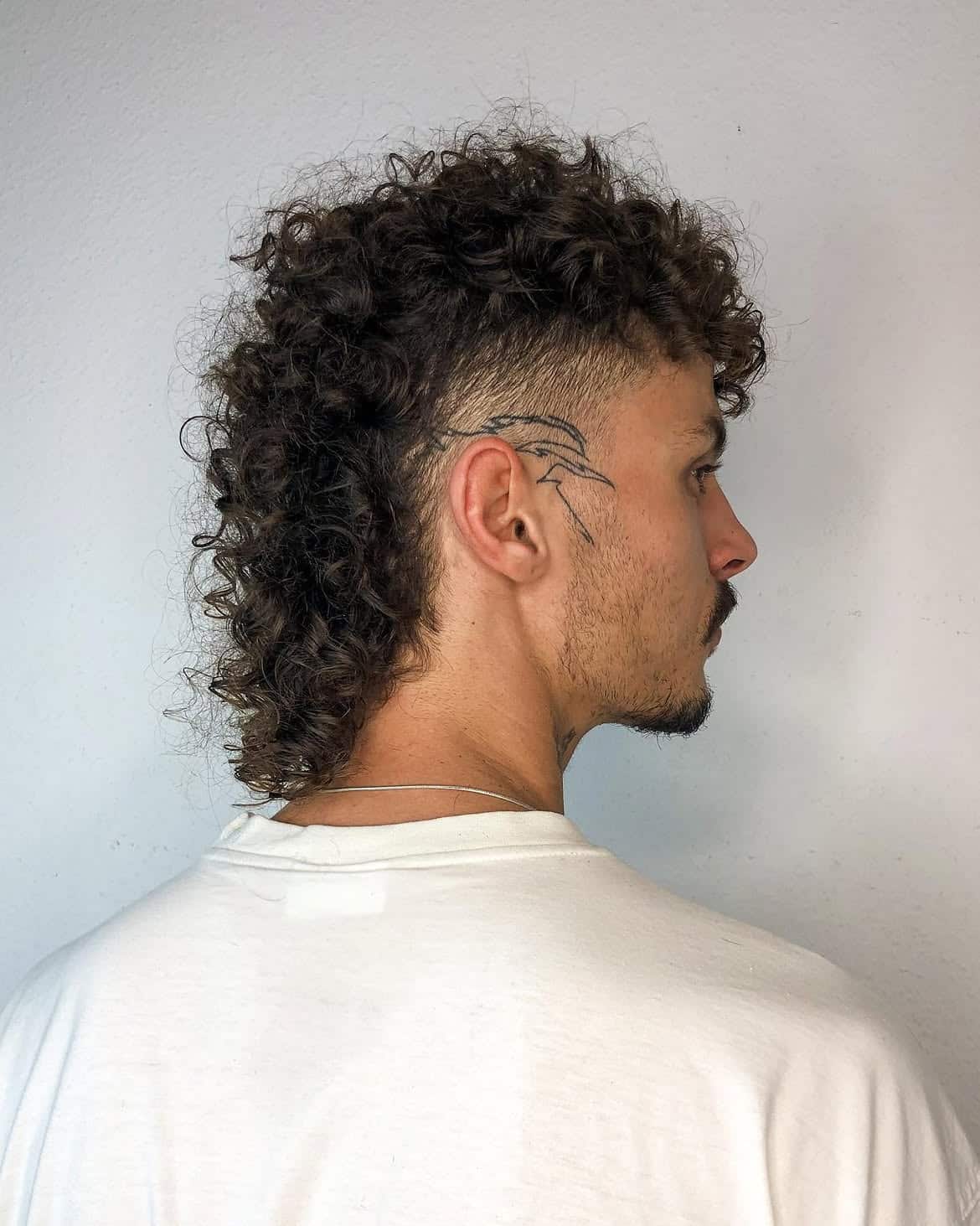 55 Curly Mullet Haircuts for Men That Bring Retro Cool Back