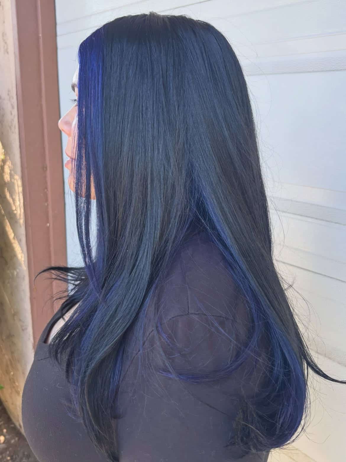 5. Deep Blue-Paneled Sleek Layers