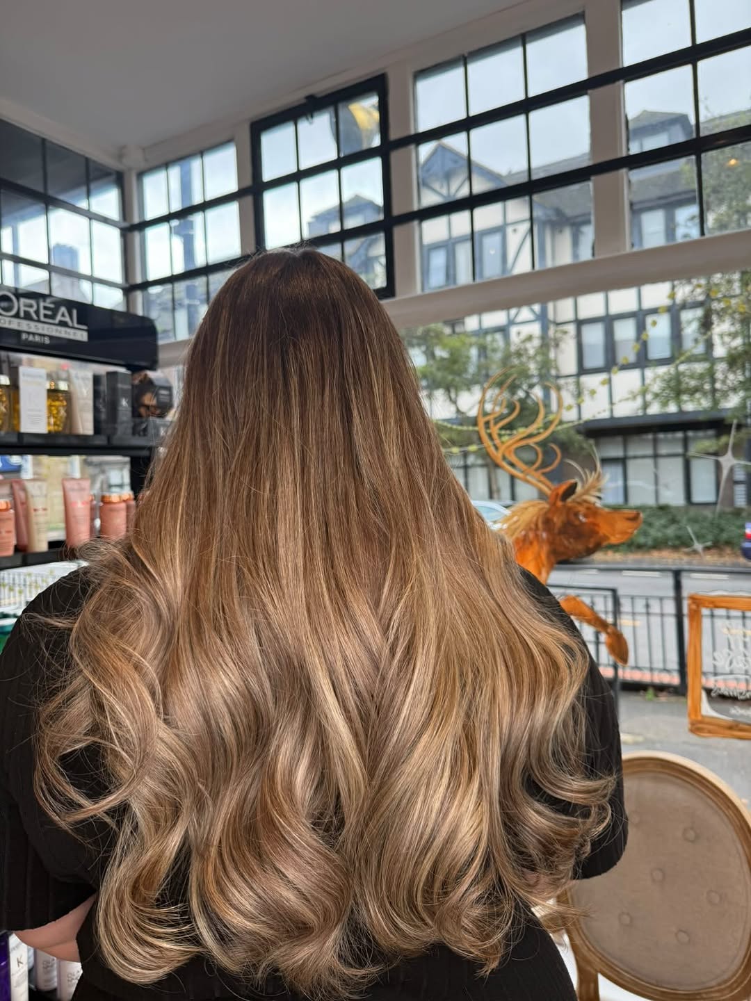 55. Dimensional Honey Balayage Waves