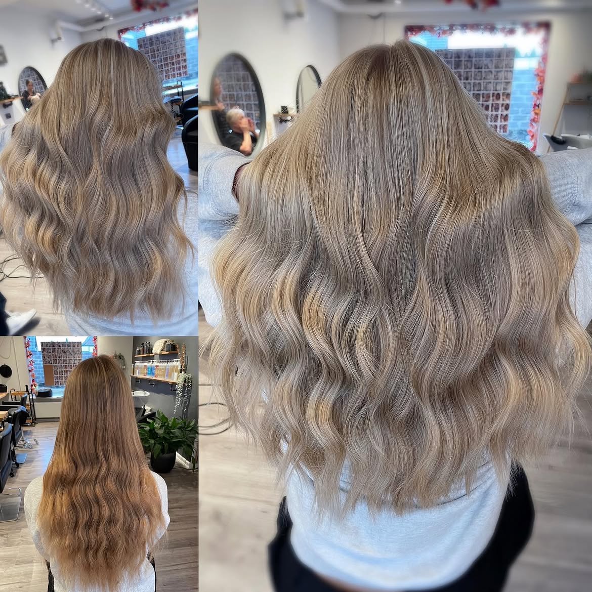 9. Dimensional Mushroom Blonde Waves