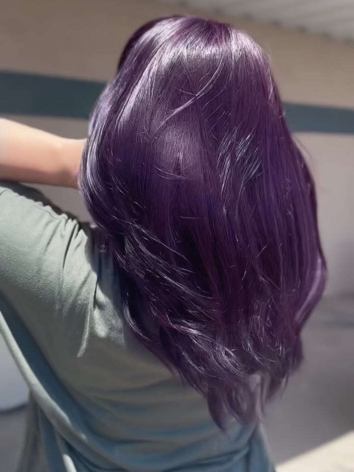 4. Dreamy Deep Violet