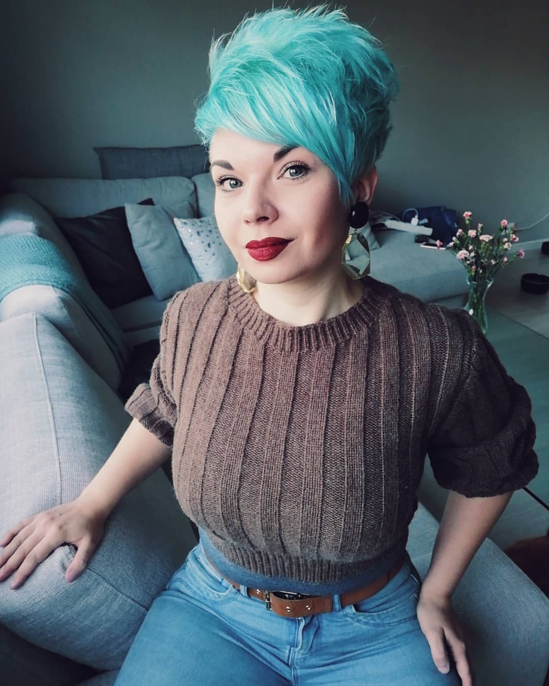 34. Electric Aqua Pixie