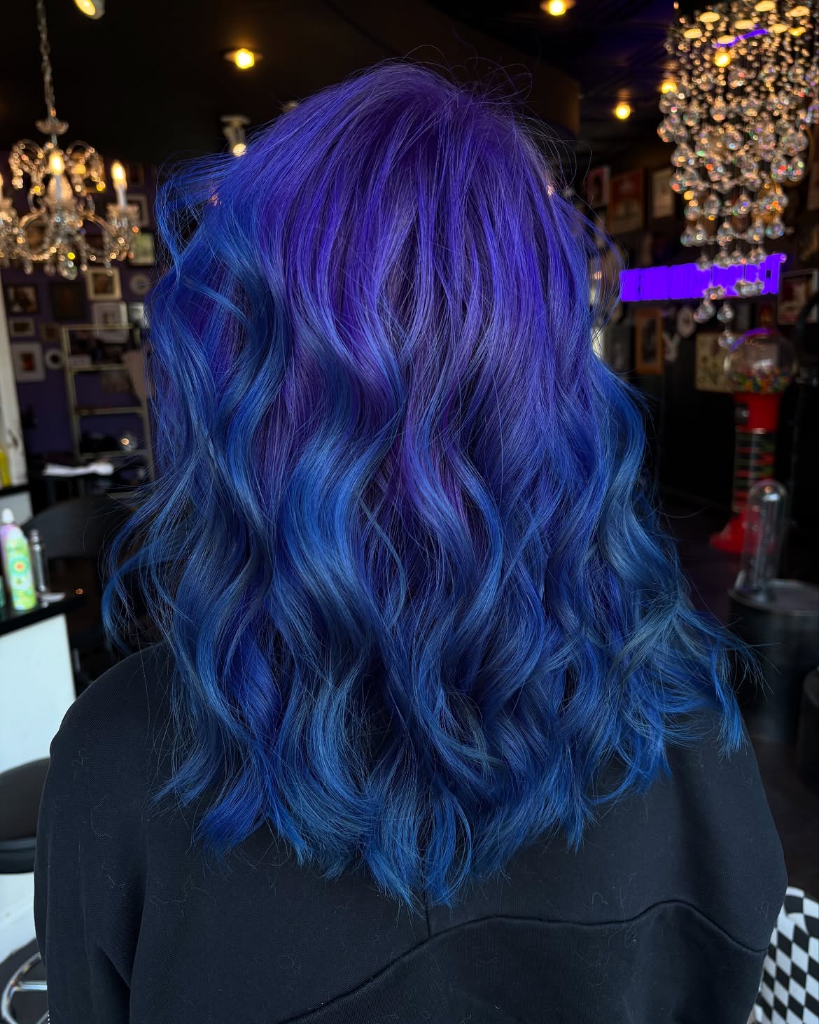 4. Electric Indigo Waves