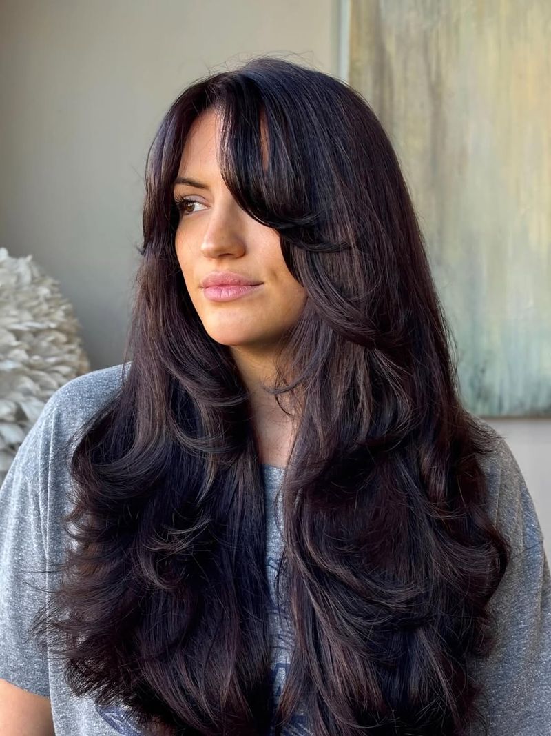 27. Espresso Blowout with Heavy Fringe