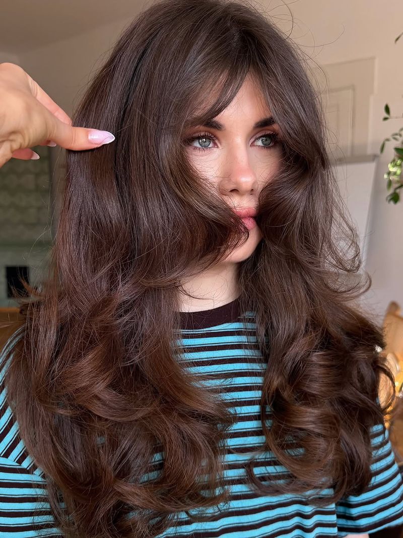 26. Espresso Volume with Sweeping Curtain Fringe