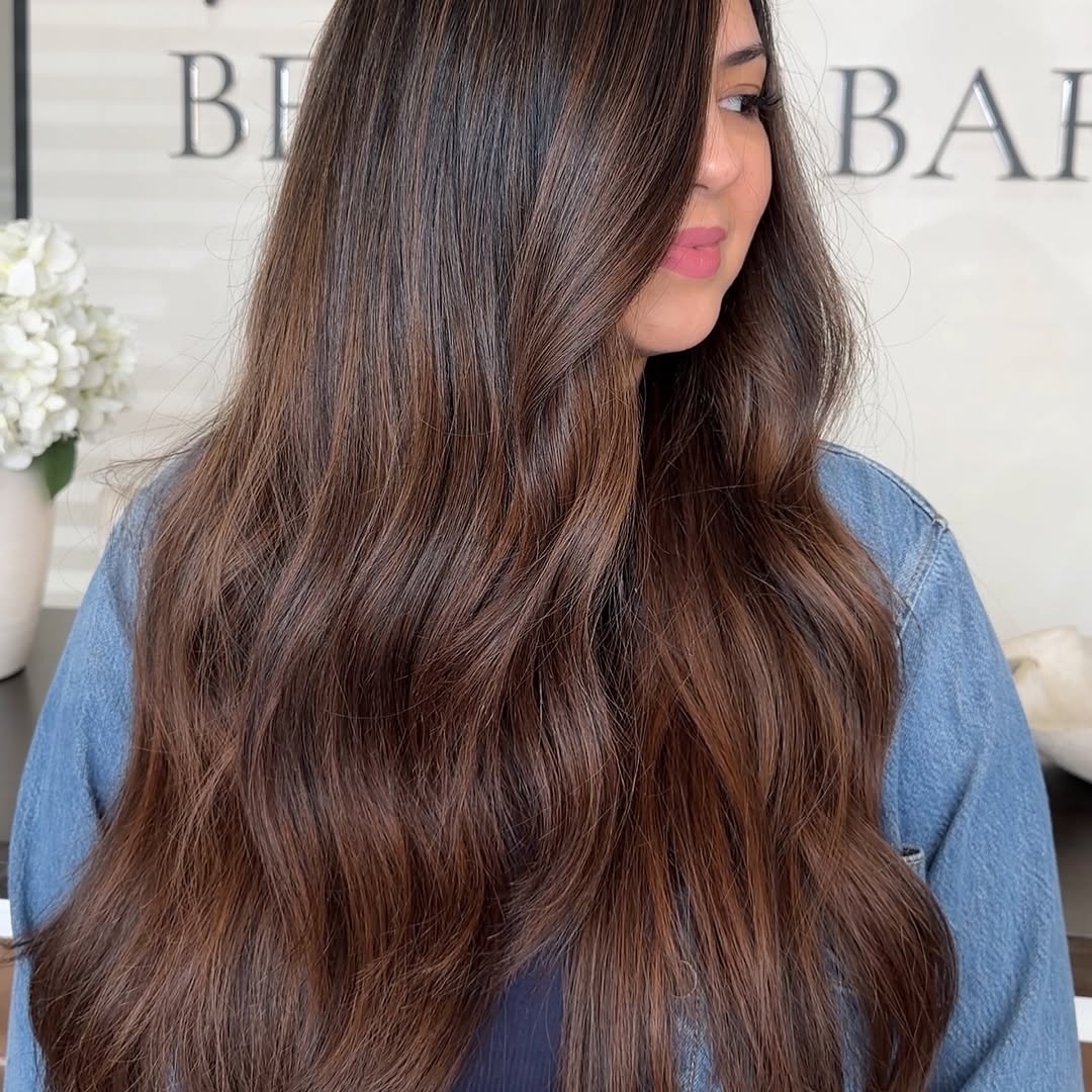 14. Espresso Waves with Subtle Highlights