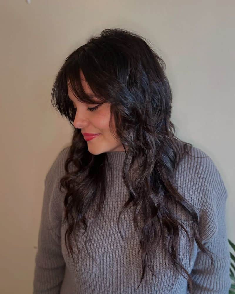 29. Espresso Waves with Wispy Fringe