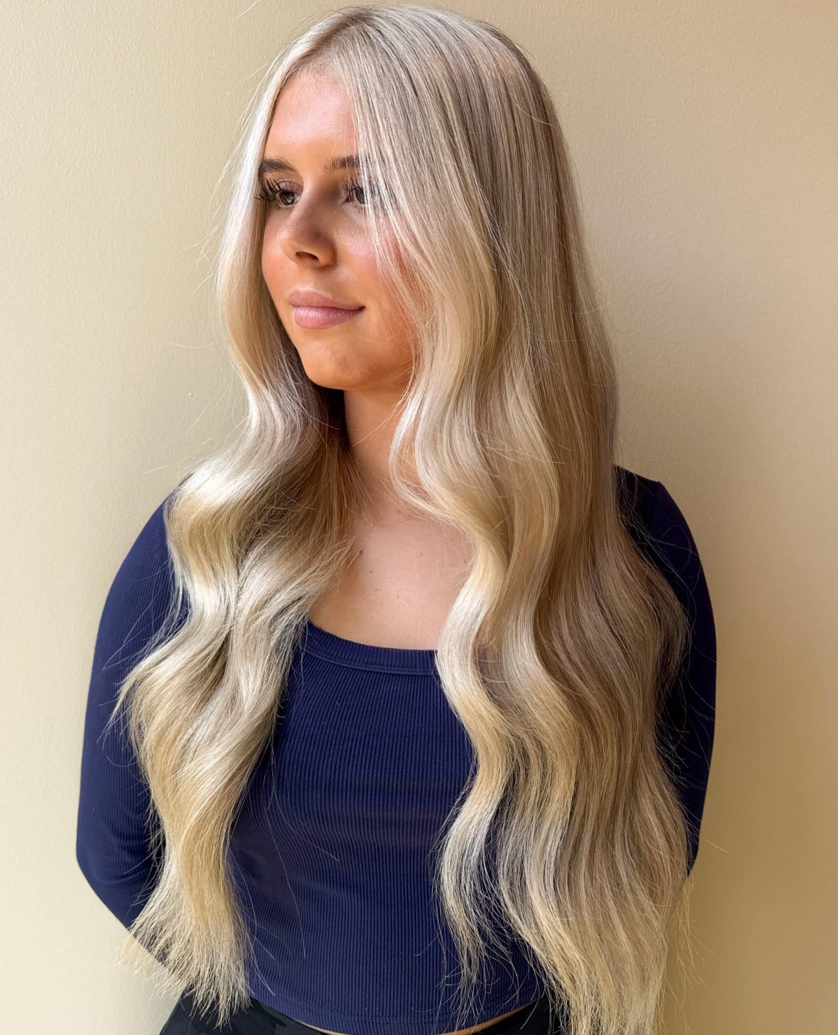 12. Extra Long Creamy Waves