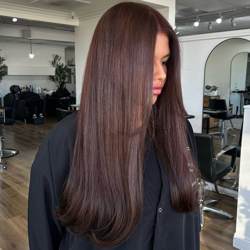 6. Glossy Long Layers