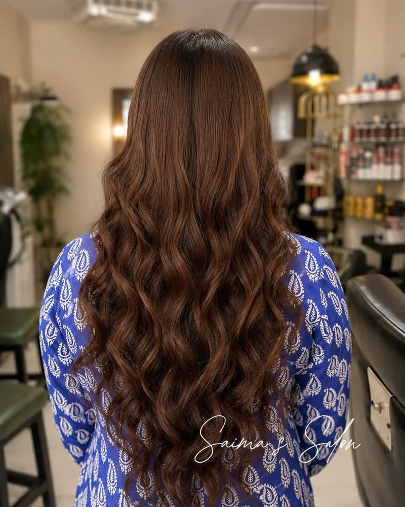 18. Glossy Mermaid Waves