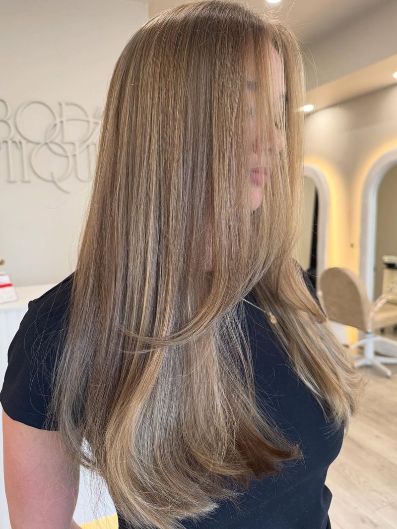 62. Golden Caramel Long Layers