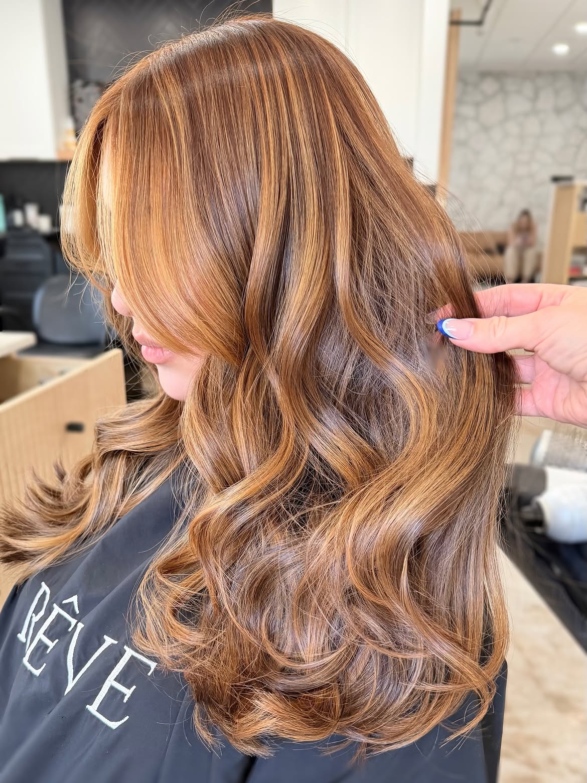 42. Golden Copper Tonal Waves