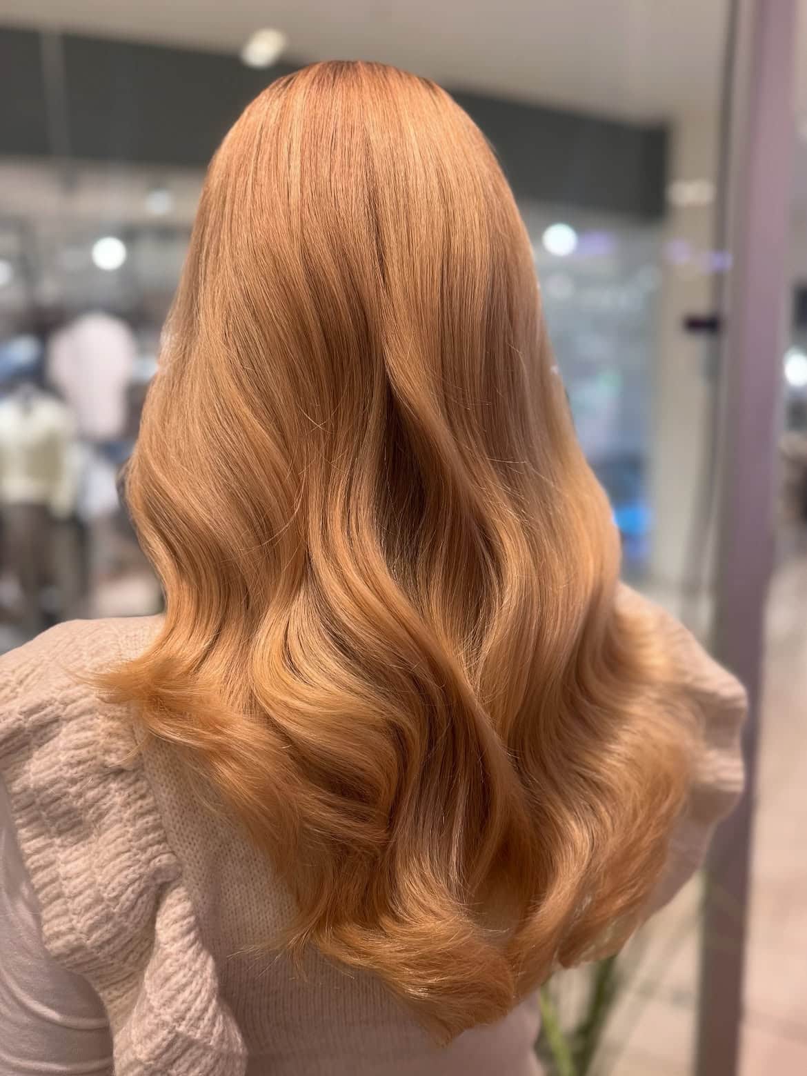 41. Golden Strawberry Waves