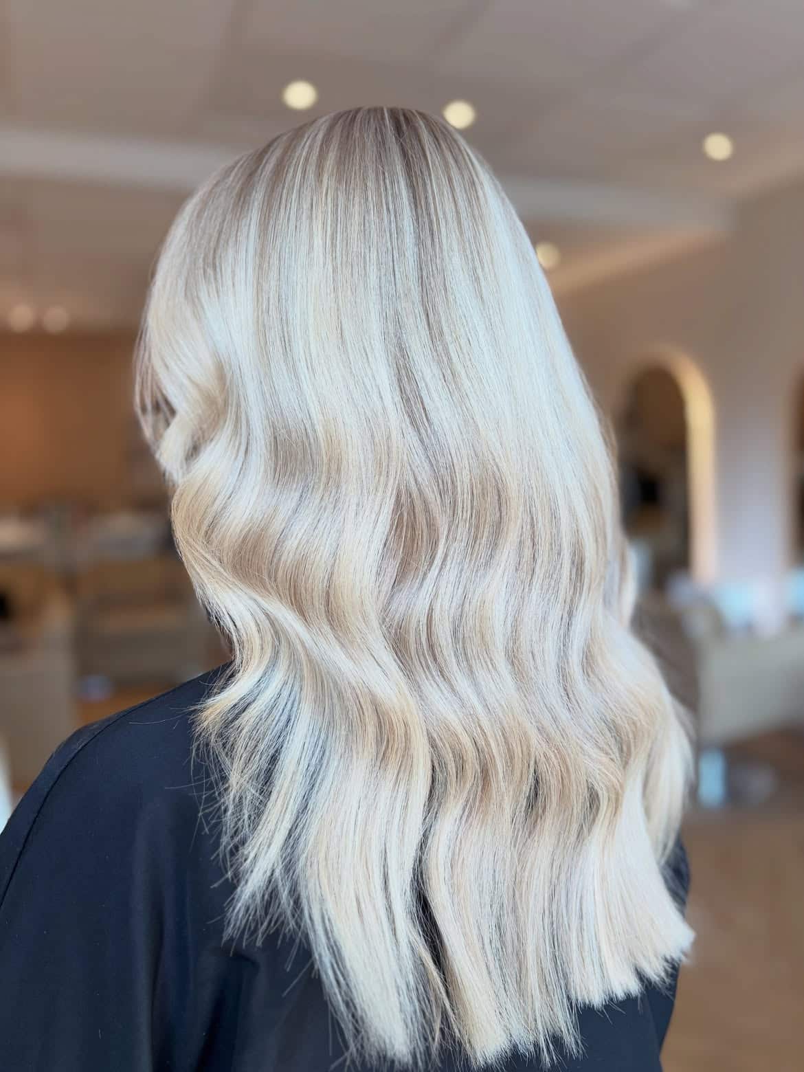 30. Ice-Kissed Vanilla Waves