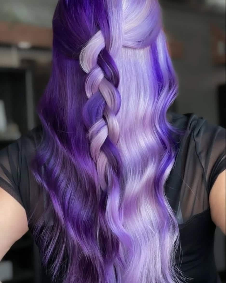 38. Lavender Ombre Delight
