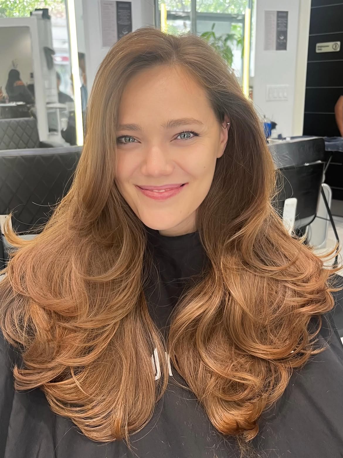 58. Long Caramel Layers with Bouncy Flipped Ends