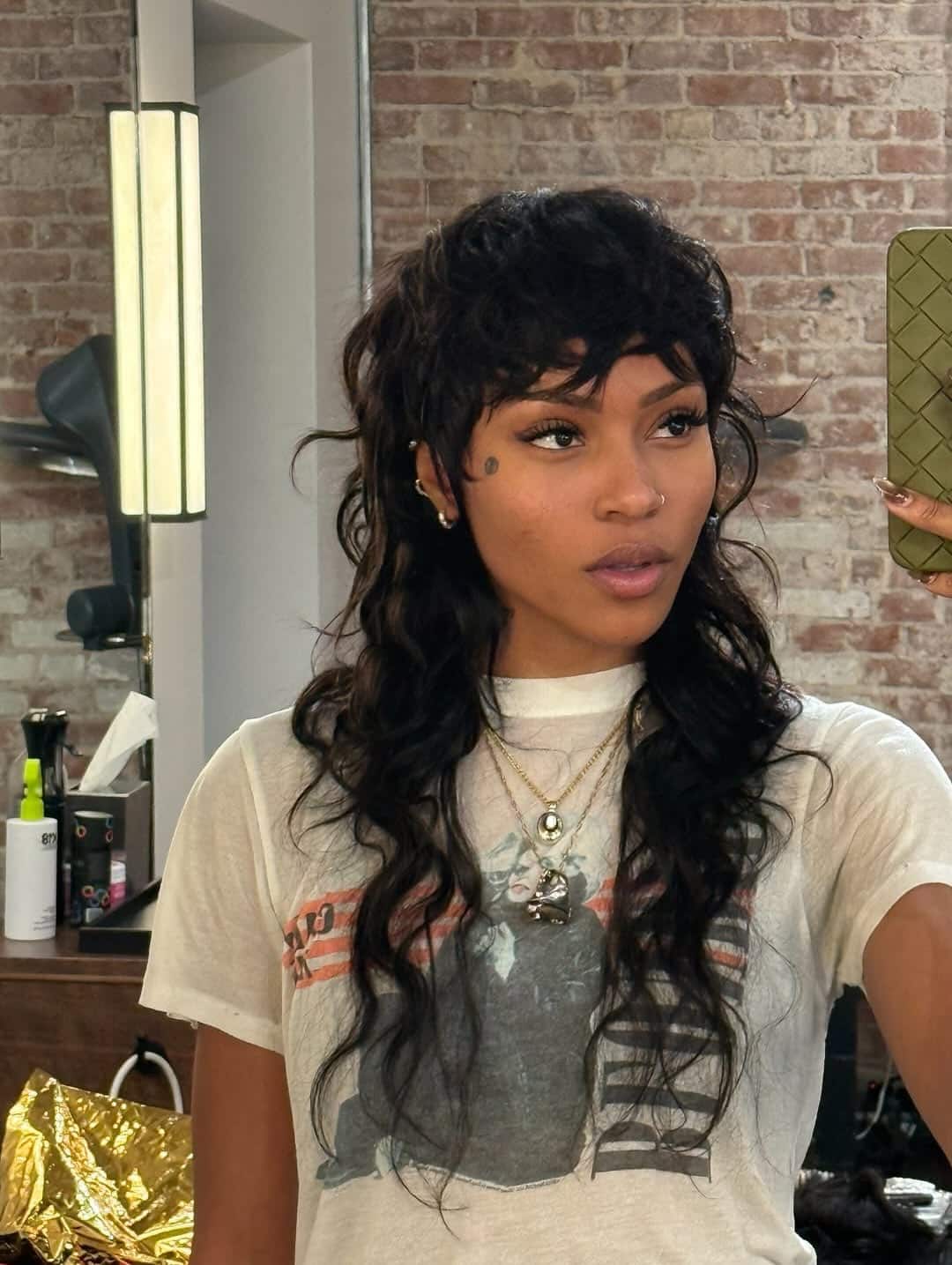 14. Long Dark Wavy Shag