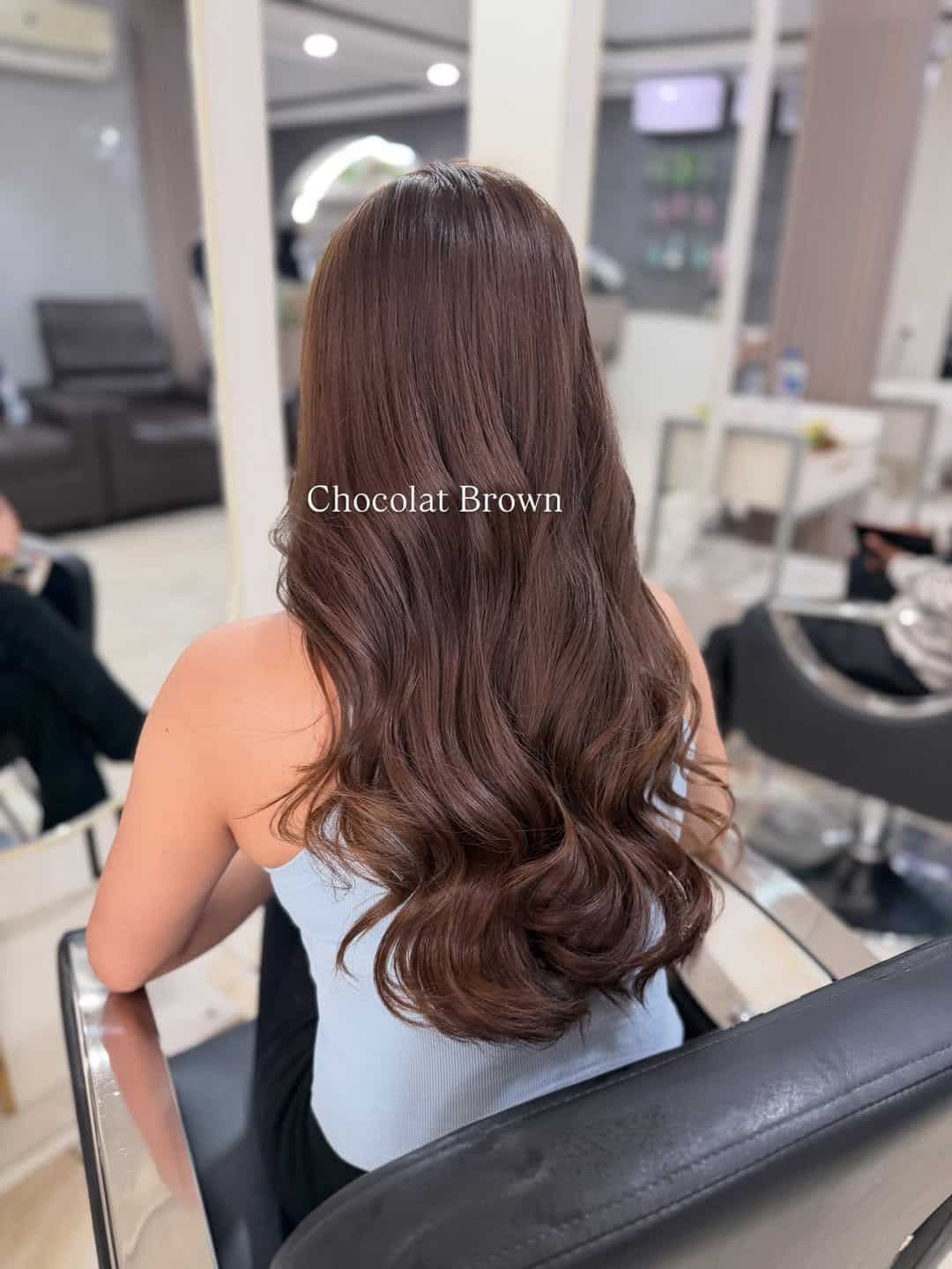 40. Long Glossy Waves