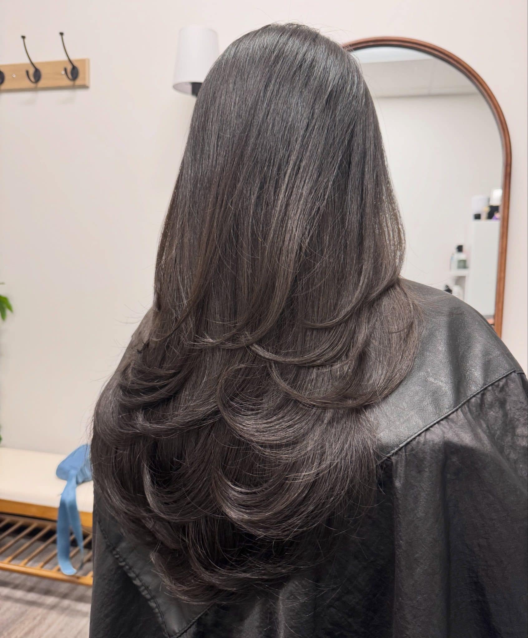 40. Long Rounded Layers with Soft Blowout Ends