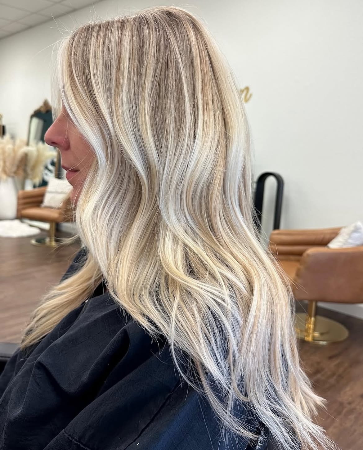 50. Luminous Wheat and Ivory Waves