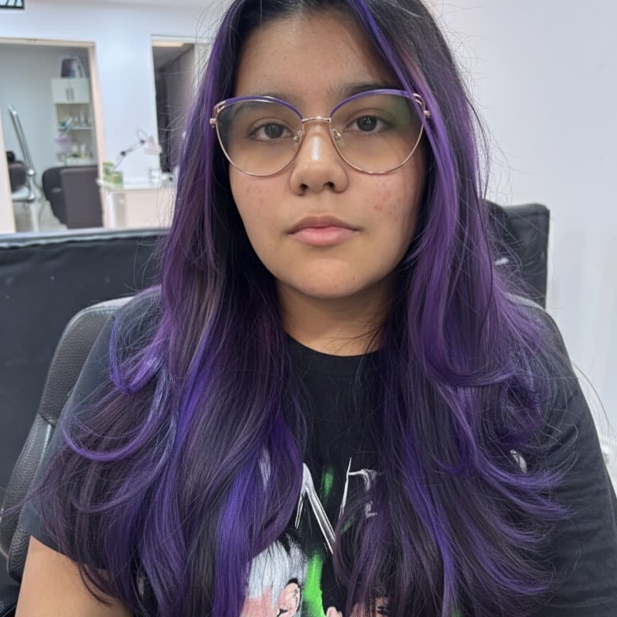 39. Luscious Dark Violet Waves