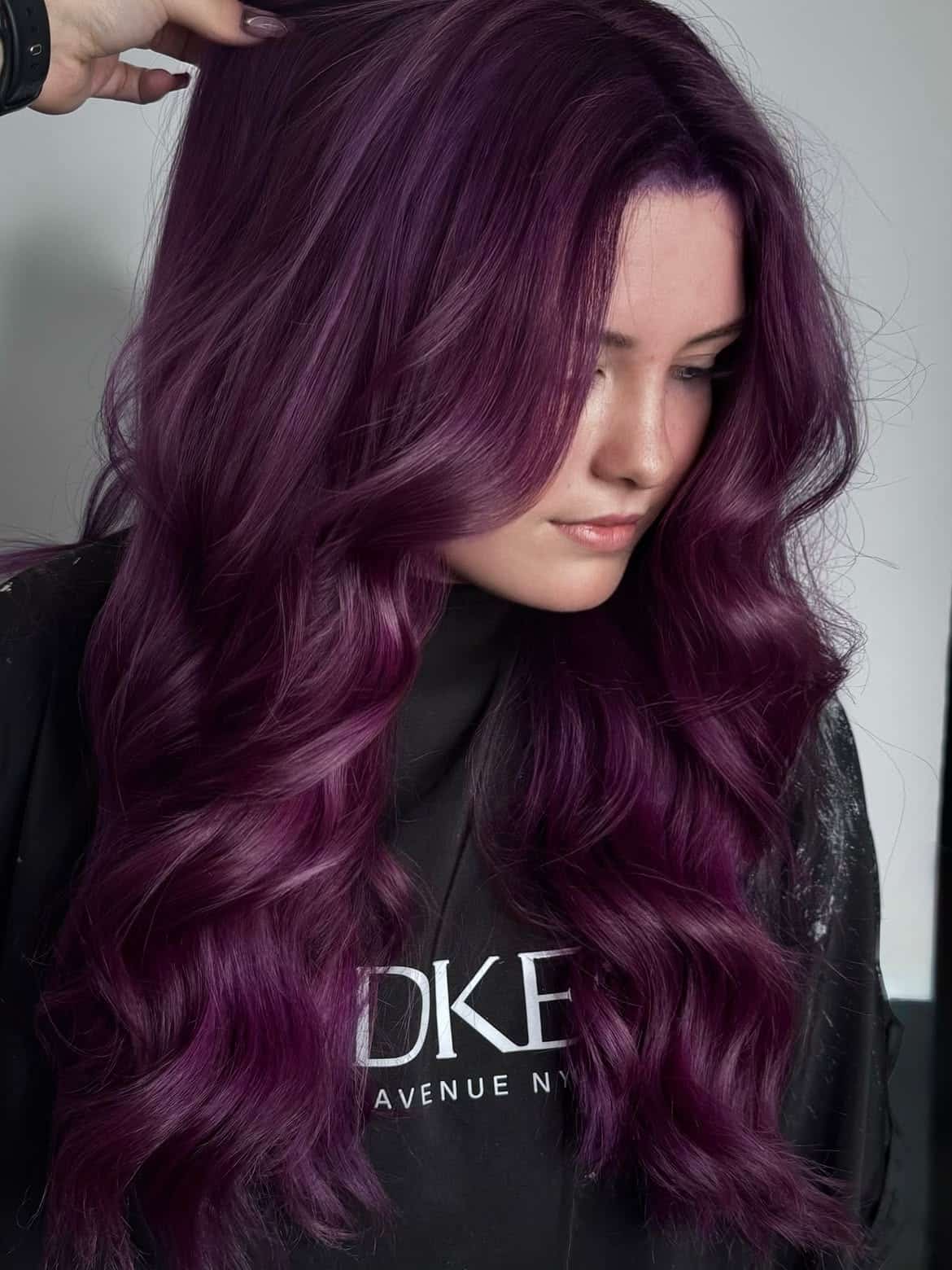 2. Luscious Deep Violet Waves