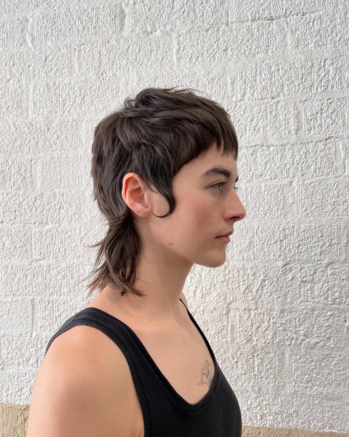 51. Micro-Bang Shag Mullet with Wispy Nape