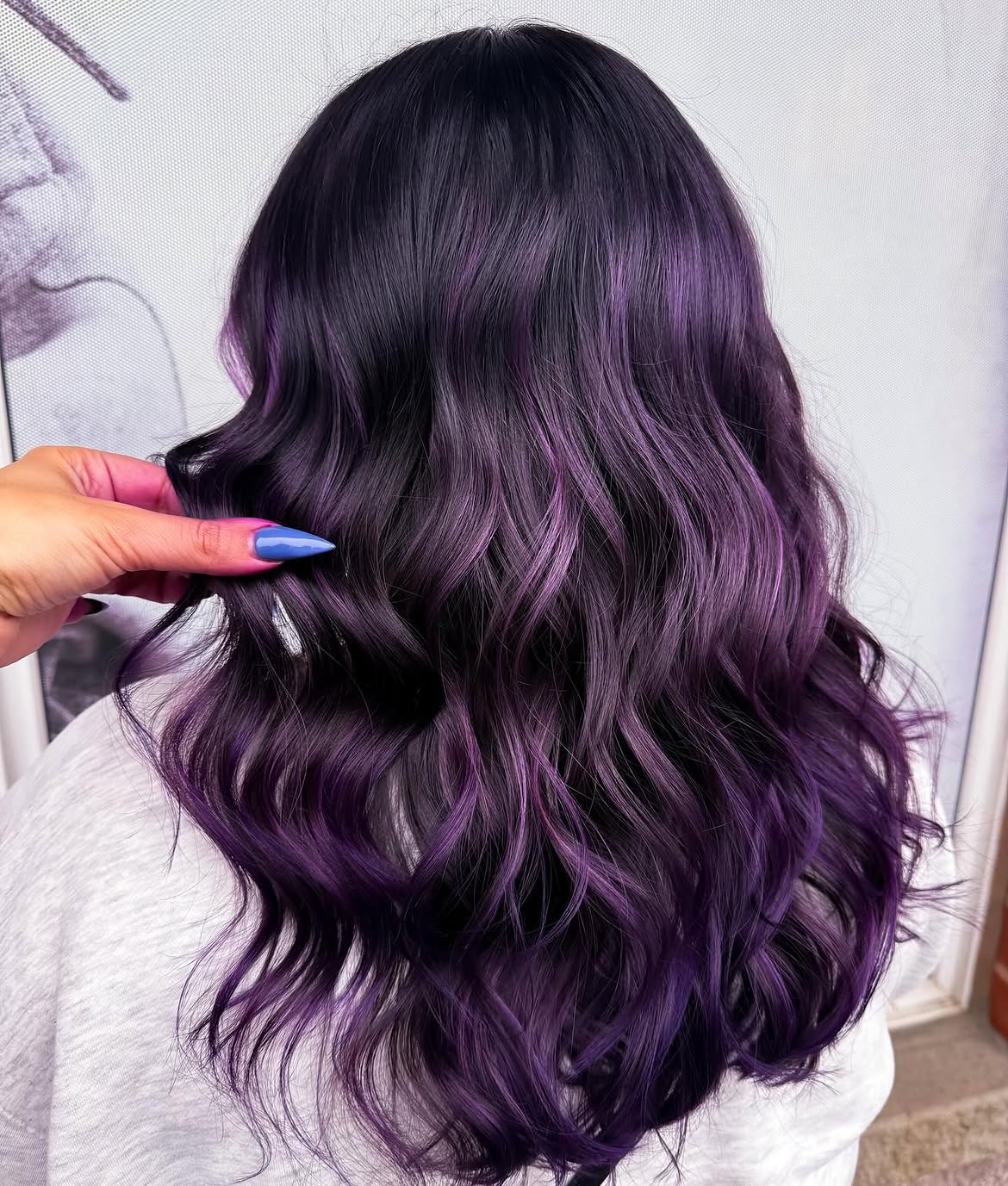 15. Midnight Purple Ombre