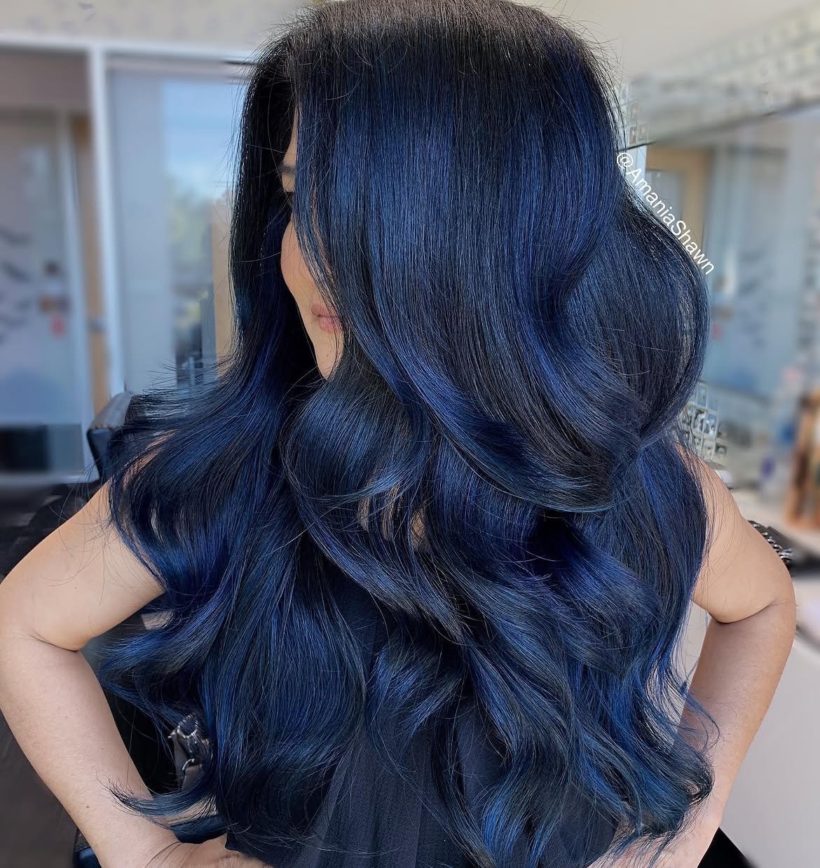 2. Midnight Waves with Blue Dimension