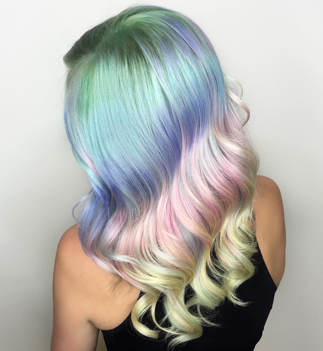 28. Mint Watercolor Mermaid Waves