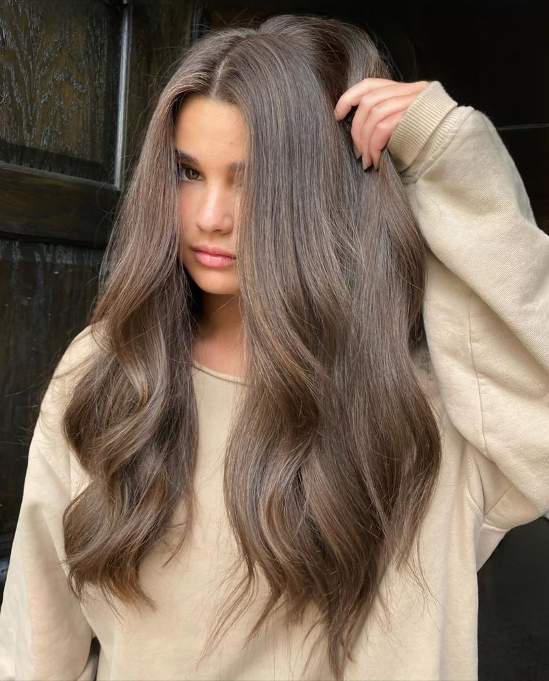 19. Mushroom Brown Long Layers