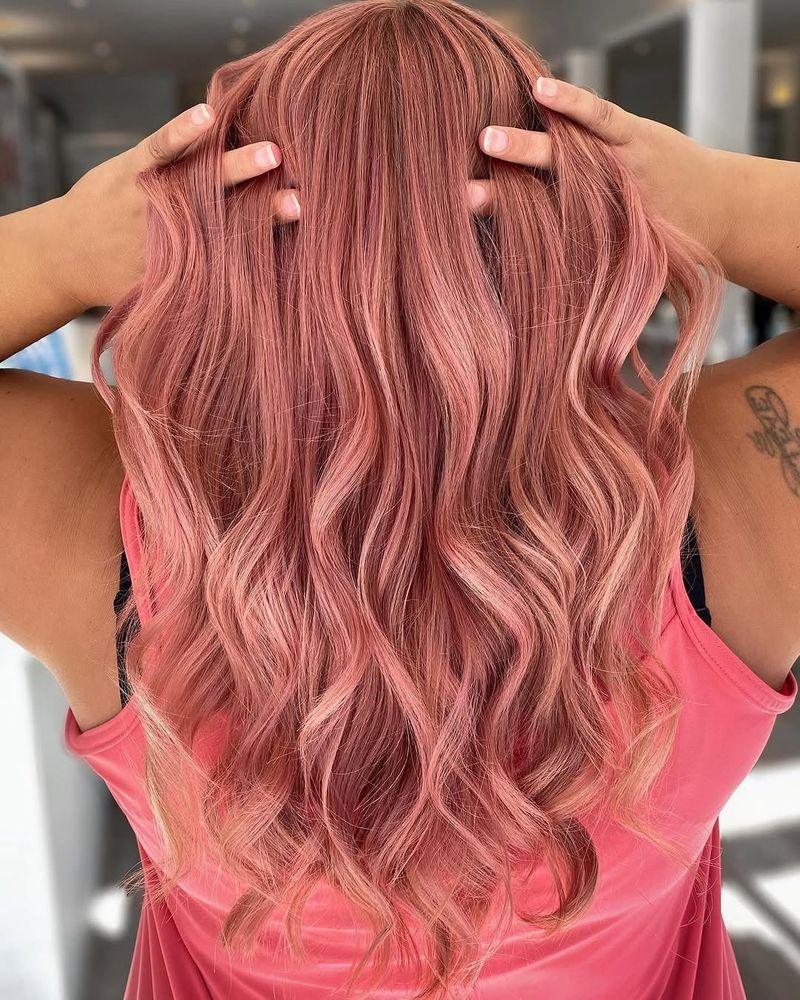 46. Muted Rose Waves