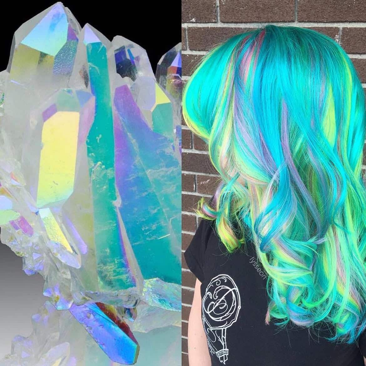 28. Neon Aura Quartz