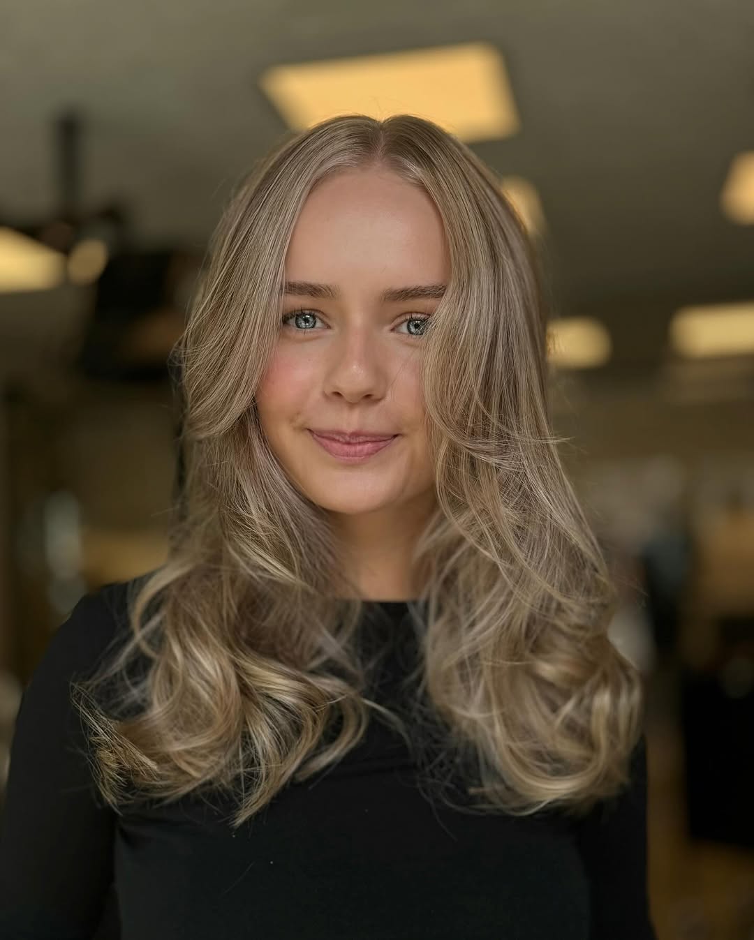 5. Neutral Ash Blonde Blowout