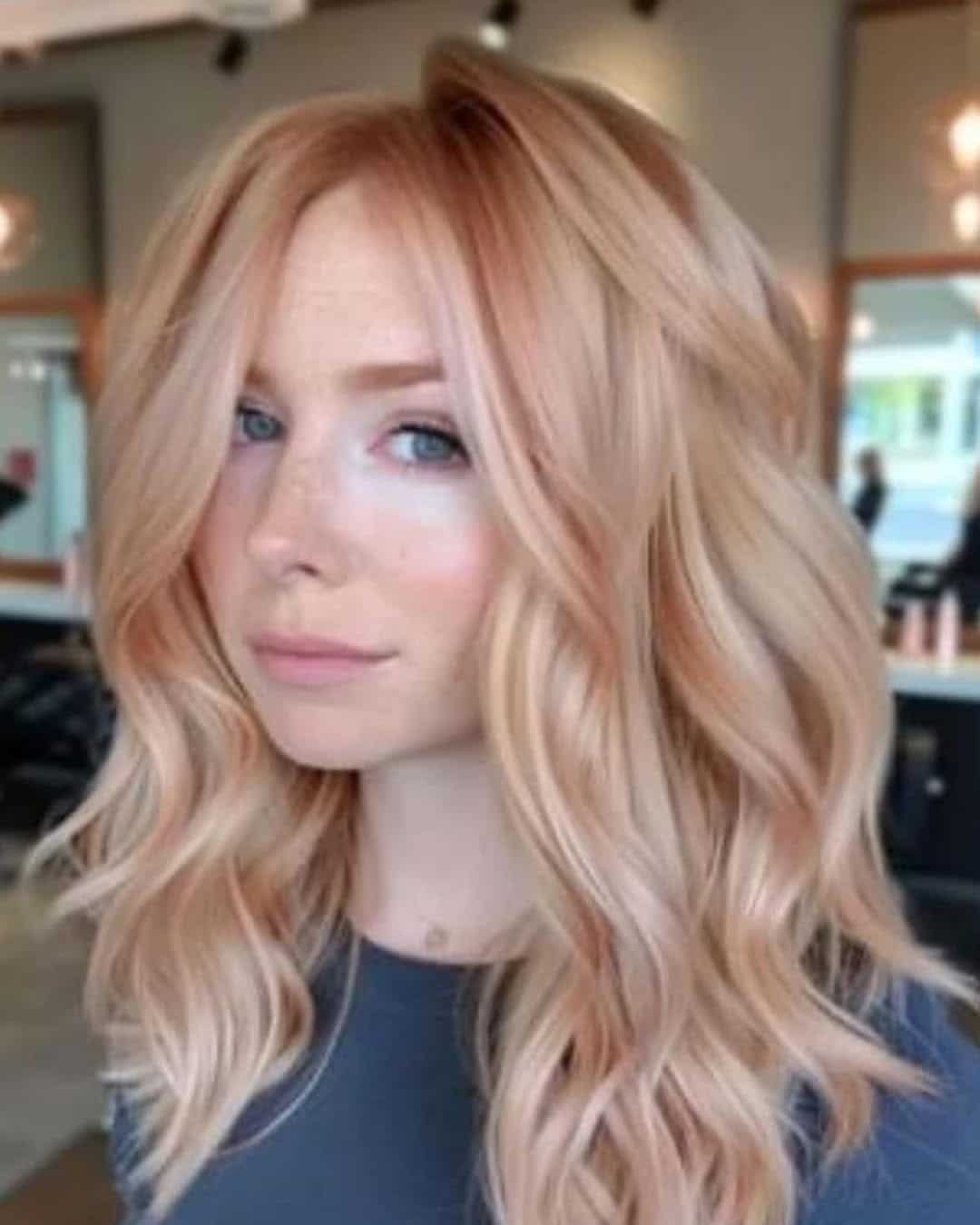 15. Peachy Rose Waves