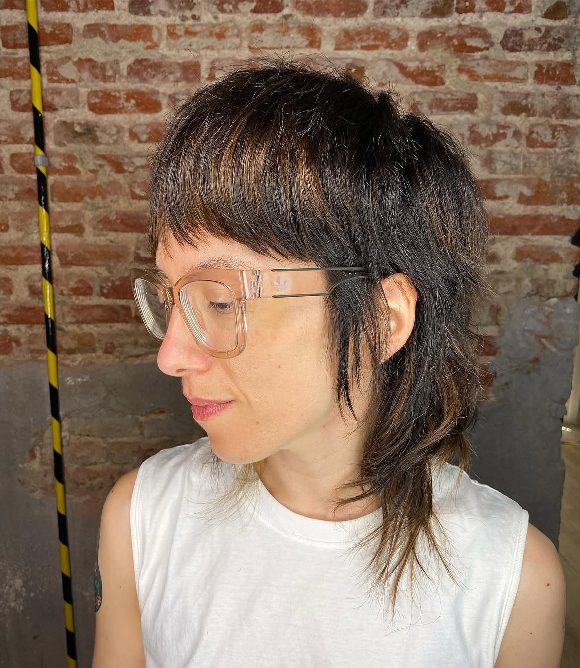 4. Piece-y Micro-Bangs with Extended Length