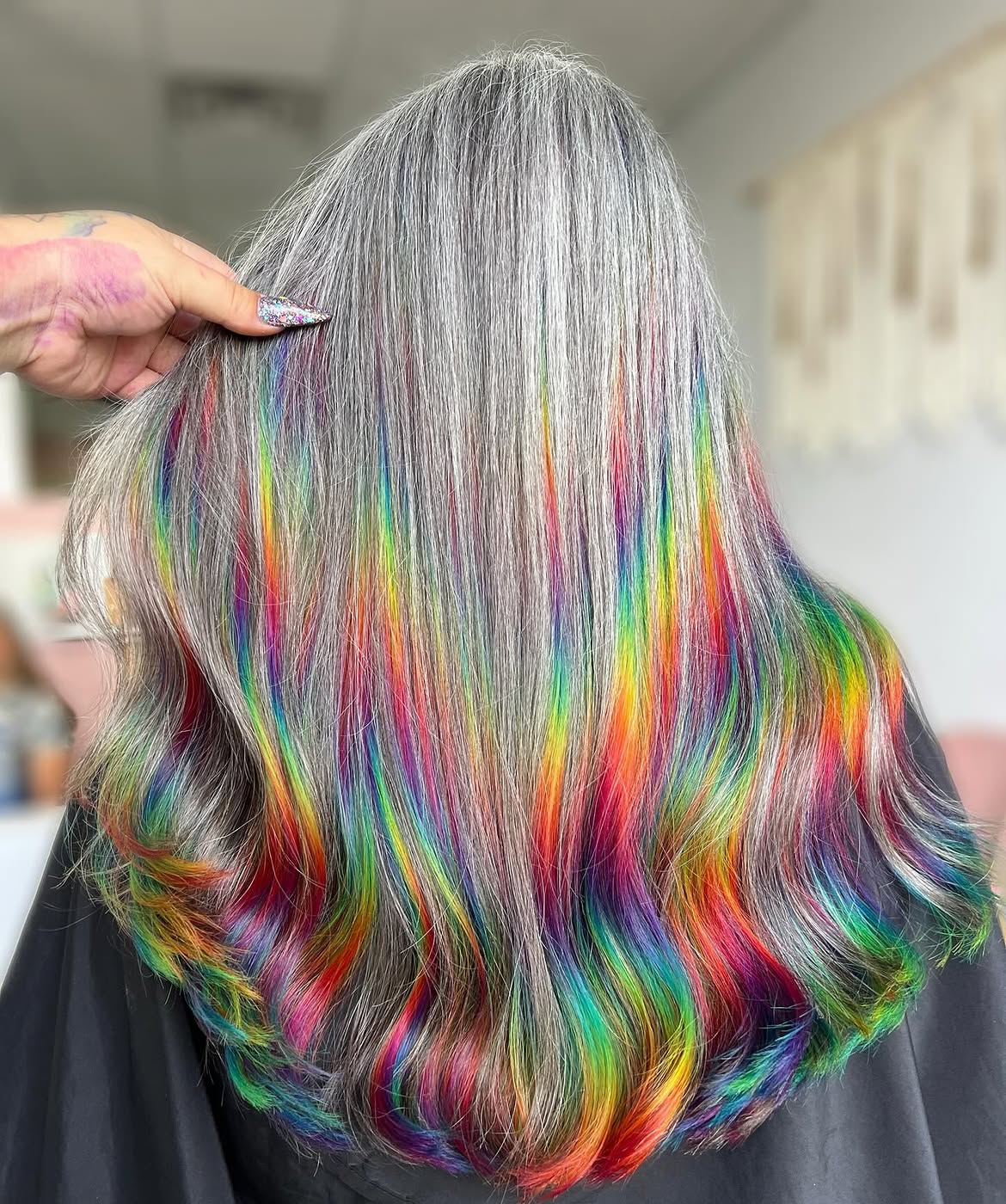 49. Rainbow Dream on Silver Locks