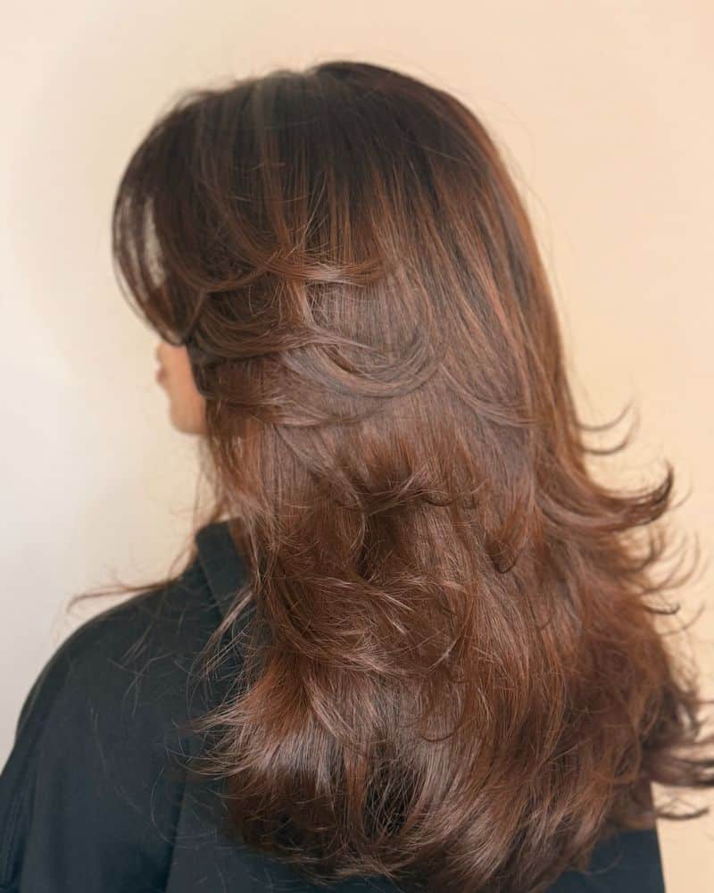 23. Retro Layered Blowout