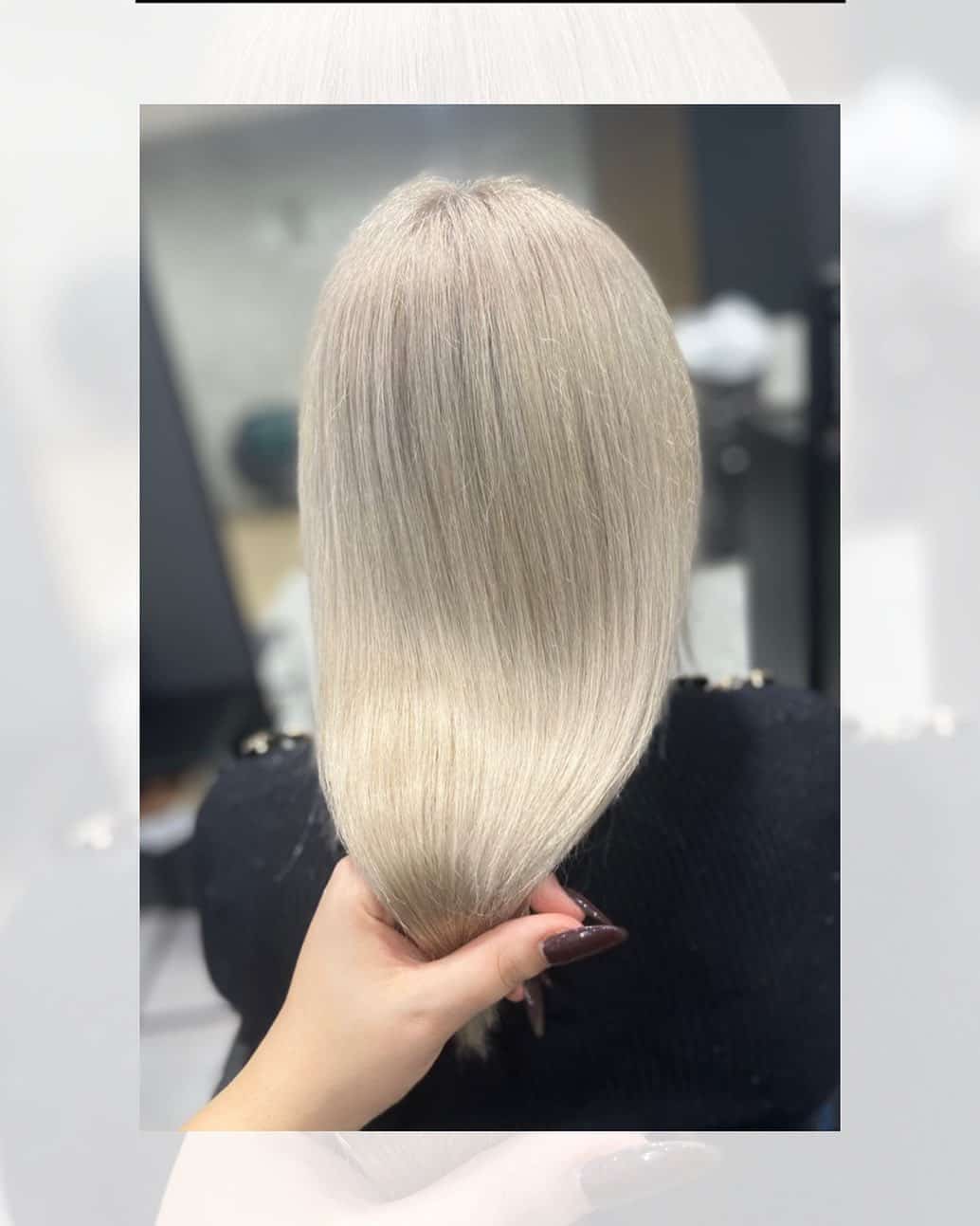19. Silky Platinum Root Melt