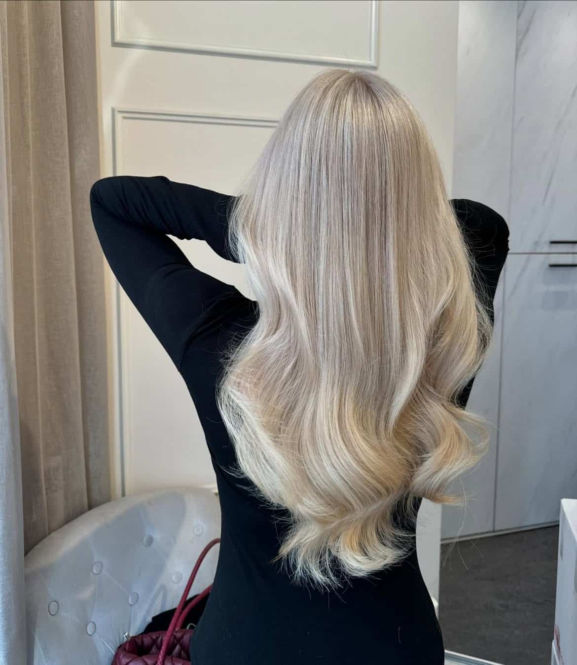33. Silky Platinum Wave