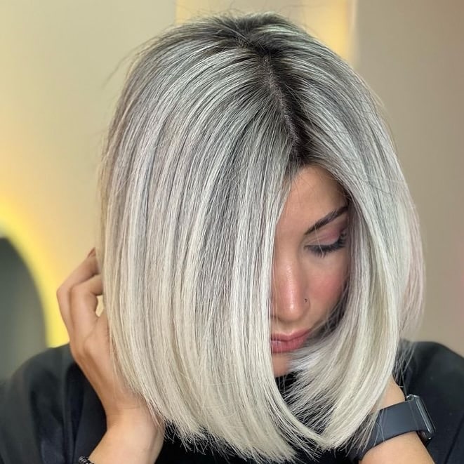15. Silvery Chic