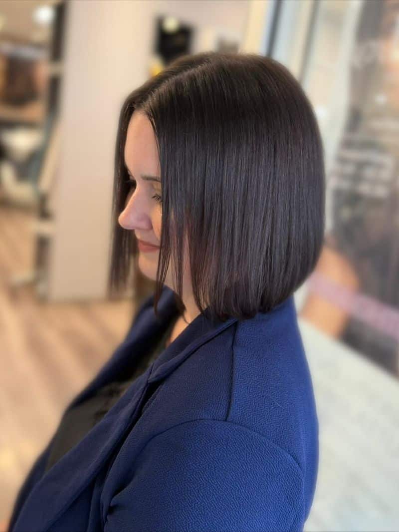 4. Sleek Angled Bob