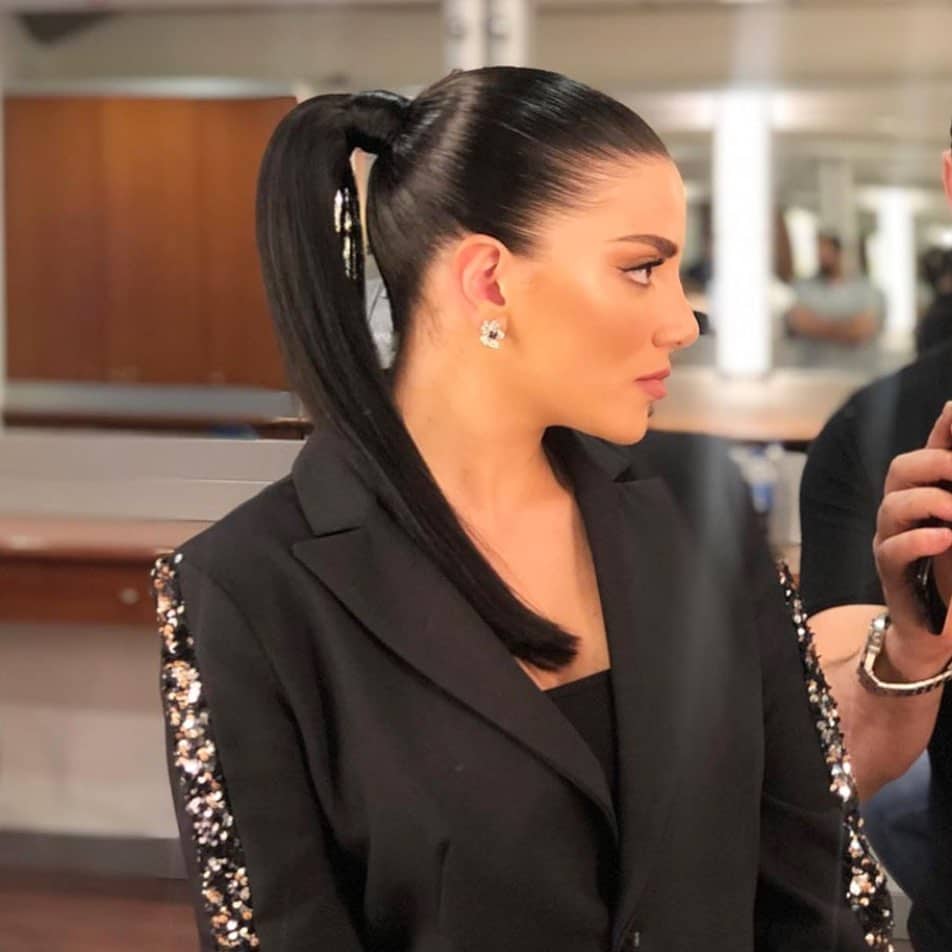 24. Sleek High Power Ponytail