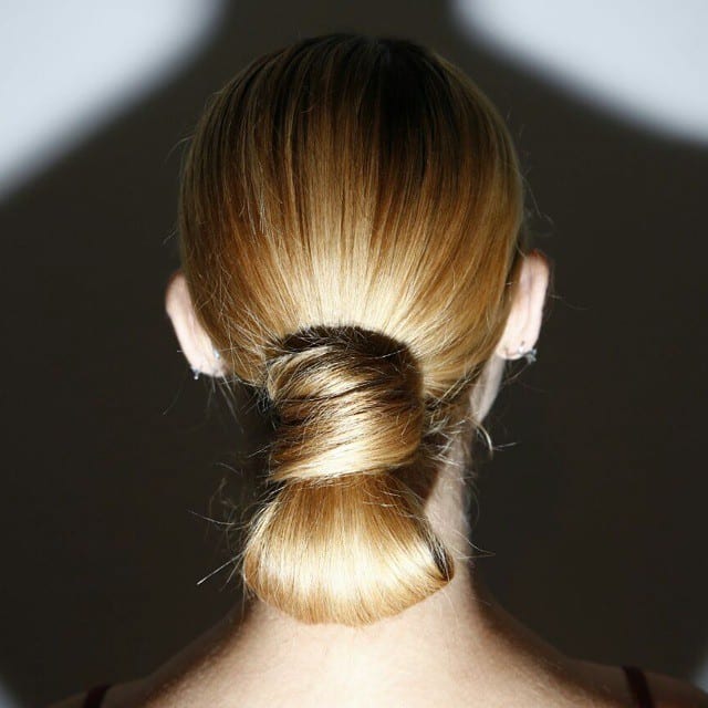 27. Sleek Low Knot